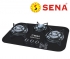 Bếp ga SENA SN 702BG hàng cực HOT, bếp ga SENA SN 703BG hàng cao cấp, siêu bền siêu tiết kiệm gas