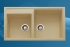 CHẬU VIVALDI TWO BOWL WITHOUT DRAIN BOARD