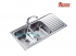 Chậu rửa bát inox Teka Classic PLus 2B 1D được sản xuất trên dây chuyền hiện đại,thép không gỉ được 