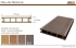 Ván sàn gỗ ngoài trời AWood, Decking WPC