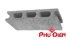 Gạch block xây tường rỗng R100 - Phú Điền