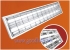 Máng gắn nổi xương cá 2 bóng 1.2M