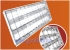 Máng gắn nổi xương cá 3 bóng 1.2M