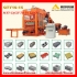 QTY10-15 máy sản xuất gạch không nung, máy sản xuất gạch block, máy sản xuất gạch bê tông, máy sản x