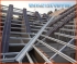 Khung kèo thép mạ kẽm hợp kim giảm trọng tải mái