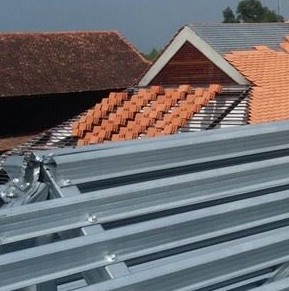 VÌ KÈO THÉP MẠ NHÔM KẼM, KHUNG KÈO MÁI NHÀ ĐẸP KHÔNG RỈ