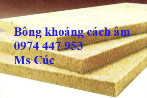 Bông khoáng, len đá, bông cách âm giảm ồn hiệu quả