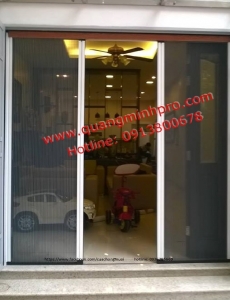 Cửa lưới chống muỗi và côn trùng, lưới xếp sợi thủy tinh