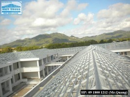 BÁO GIÁ LẮP ĐẶT HỆ GIÀN THÉP MẠ TRỌNG LƯỢNG NHẸ
