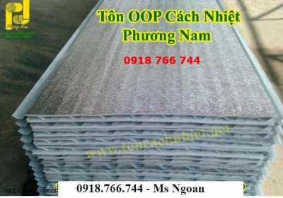 Tôn OPP Cách nhiệt, tôn dán mút cách nhiệt, tôn dán lang phong cách nhiệt 