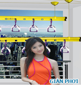 Giàn phơi thông minh nhập khẩu 600k/bộ