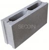 Gạch Block 2 lỗ rỗng xây tường 100MM