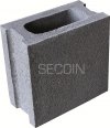 Gạch Block 1 lỗ rỗng xây tường 100 MM