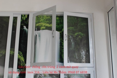 Cửa chống muỗi uy tín tại Hà Nội