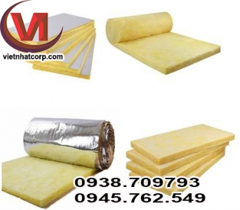 Bông thủy tinh cách âm chống cháy,cách nhiệt  công trình