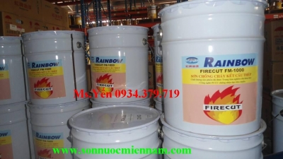 TỔNG ĐẠI LÝ SƠN CHỐNG CHÁY RAINBOW, SƠN KCC, SƠN KOVA, SƠN 3P