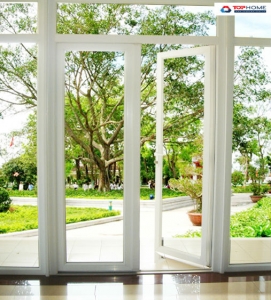 Cửa nhựa lõi thép Tophome - 1