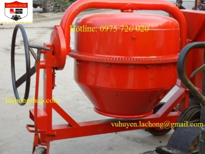 Máy trôn bê tông tự do 450l