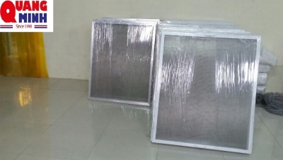 Vách ngăn côn trùng   sử dụng lưới INOX SUS 316