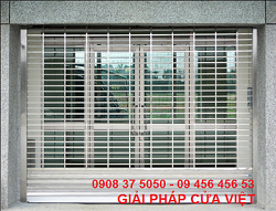 Cửa cuốn song ngang