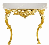 Bàn kiểu mạ vàng 24k sang trọng hiện đại