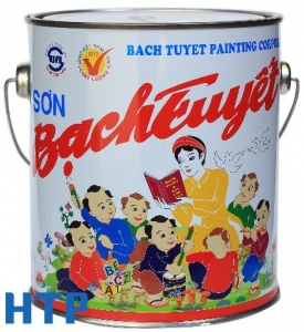 Cửa hàng cung cấp sơn dầu Bạch Tuyết cho sắt thép tại Long An.