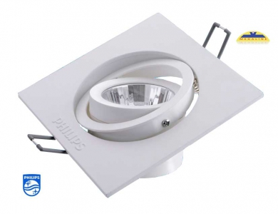 Bộ đèn âm trần GD022B 1 bóng Philips công nghệ led