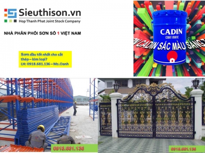 Bảng giá sơn dầu CADIN mới nhất năm 2019