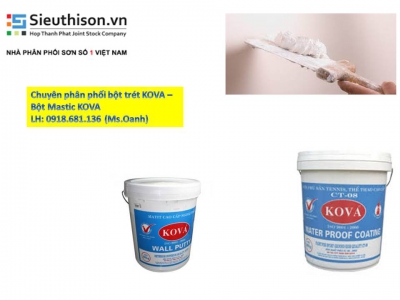 Đại lý bán sơn kova chính hãng giá rẻ nhất tại quận 7