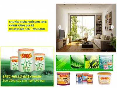 Cửa hàng chuyên bán sơn Spec giá rẻ tại TP.HCM