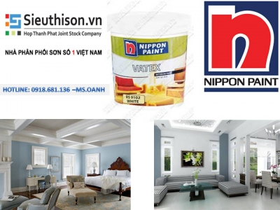 Cần mua sơn nước nội thất Nippon Vatex thùng 18 lít giá rẻ cho công trình