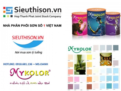 ĐẠI LÝ BÁN SƠN CHỐNG THẤM PHA XI MĂNG MYKOLOR