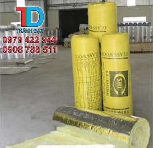 BÔNG THỦY TINH GLASSWOOL CÁCH NHIỆT DẠNG CUỘN 