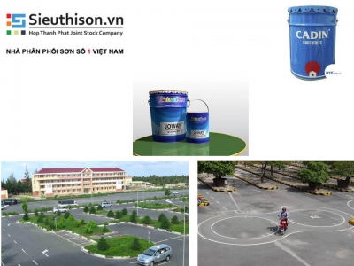 CẦN MUA SƠN KẺ VẠCH JOTON MÀU VÀNG GIÁ RẺ TẠI TÂY NINH
