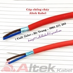 Cáp chống cháy, chống nhiễu 2C- tiêu chuẩn 60331