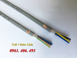  Cáp điều khiển, tín hiệu chống nhiễu 25 sợi, tiết diện: 0.5, 0.75, 1.0, 1.5 mm2