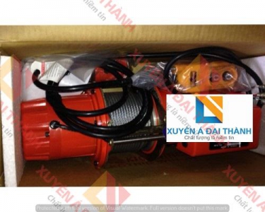 Tời Điện 300kg CP-250 x 18.3m cáp Đài Loan