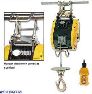 Tời Cáp Điện Mini COMEUP Đài Loan Loại 80-160-230-300KG CWS-80, CWS-160, CWS-230, CWS-300