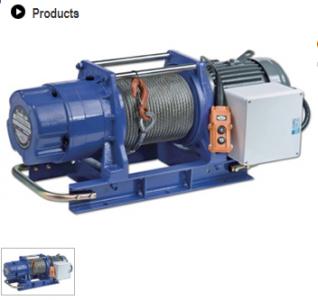 Máy tời điện 1 tấn KIO Winch Đài Loan dòng điện 1 pha GG-1050