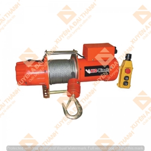 Tời điện 500kg Điều Khiển Không Dây Đài Loan KIO Winch GSW-500L