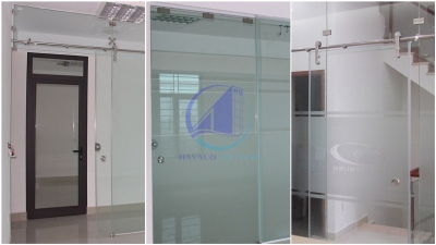 Cửa kính cường lực lùa