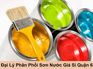 Đại lý cung cấp sơn nước giá sỉ tại Quận 6