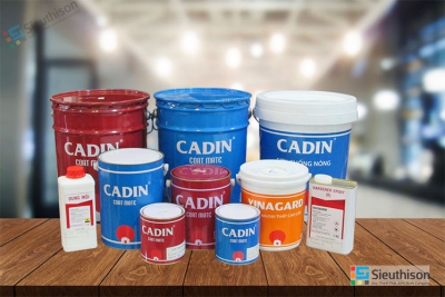 Nhận pha màu, test mẫu sơn 2k Cadin