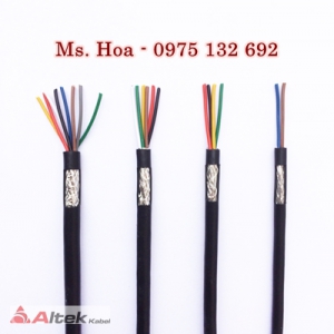 Cáp tín hiệu âm thanh 2x0.22mm2/Cáp tín hiệu chống nhiễu