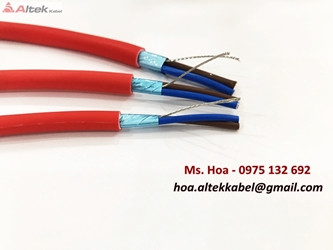 Cáp chống cháy Altek Kabel Chính hãng – Chống cháy – Chống nhiễu