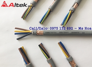 Cáp điều khiển 4x0.5, 4x0.75, 4x1.0, 4x1.5 (4 cores control cable)