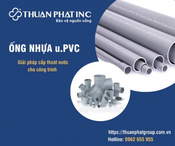 Ống u.PVC nong gioăng Thuận Phát