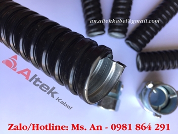 Sẵn kho ống ruột gà lõi thép ¾ inch, đường kính ngoài 24mm, đường kính trong 19mm