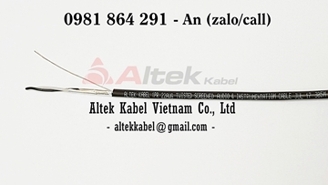 Cáp tín hiệu RS485 1 Pair 22AWG chống nhiễu Altek Kabel