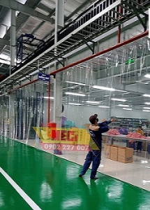 Rèm nhựa PVC khổ rộng